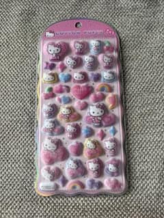 Hello Kitty Cotton Puffy シール ステッカーのサムネイル