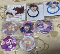 お*ち様 忍たま乱太郎　かおかおヘアゴム　缶バッチ　まとめのサムネイル