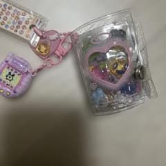 ミニシール帳　キーホルダーセット　完成品　ピンクのサムネイル