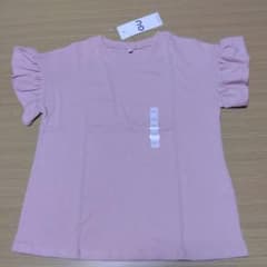 GU　フリルTシャツ　140センチのサムネイル