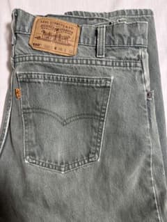 希少グリーンカラー90s Levi's 550 USA製 W36L32 希少グリーンカラー90s Levi's 550 USA製 W36L32 - メルカリ