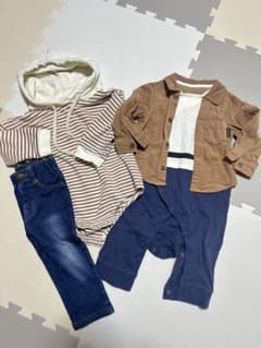 ベビー服 ロンパース 男の子 80 セット 韓国のサムネイル