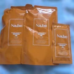 Na.be カラーシャンプー モカブラウン 300ml 2個セットオマケ付きのサムネイル
