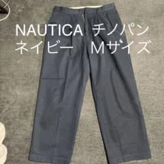NAUTICA コットン100% チノパン　ネイビーのサムネイル