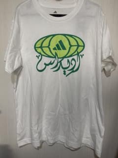 adidas サウジアラビア限定デザイン Tシャツ ホワイト - メルカリ