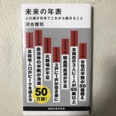 未来の年表 : 人口減少日本でこれから起きることのサムネイル