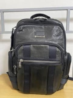 TUMI ALPHA BRABO NORMAN LEATHER リュックサックのサムネイル