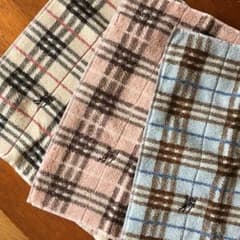 ３枚セット❤︎BURBERRY バーバリー 大判タオルハンカチのサムネイル