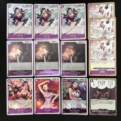 紫 ドフラミンゴ デッキパーツ R ベビー5 ヴィオラ ゴッドスレッド