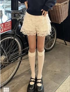 GRL レースリボンペチコートショートパンツのサムネイル