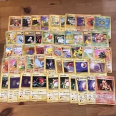 ポケカ　旧裏　まとめ売り 100枚セット ⑦ ポケモンカード 旧裏 50枚 大量まとめ売り - メルカリ