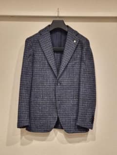 【美品⁄格安】TAGLIATORE ネイビー 秋冬 テーラードジャケット 42のサムネイル