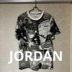 JORDAN モノクロ グラフィック Tシャツのサムネイル