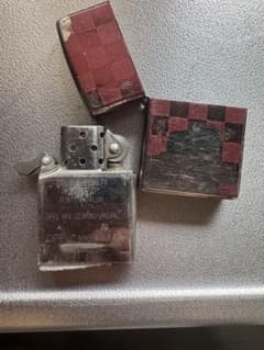 Thumbnail of Zippo オイルライター チェッカーフラッグ柄 本体
