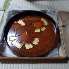 合成漆器　お盆のサムネイル