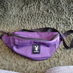 PLAYBOY ボディバッグ パープルのサムネイル