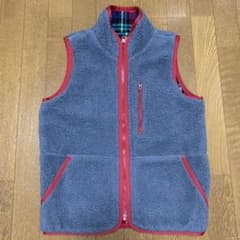 キッズLevi'sフリースベスト リバーシブル usedのサムネイル