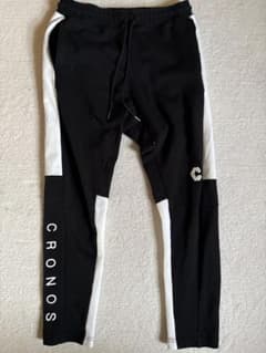 ⭐️CRONOS⭐️極美品⭐️値下げ可⭐️黒⭐️Mサイズ⭐️ クロノス　ジョガーパンツのサムネイル