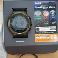 お買得‼️スマートウォッチCASIO WSD-F10GNのサムネイル
