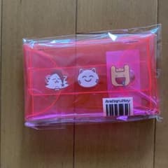 あなめくじ　カラビナ付きポーチ　ピンクのサムネイル