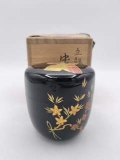 d445 中棗 立雛 和田寿峰 木箱 茶道具 古物 d445 中棗 立雛 和田寿峰 木箱 茶道具 古物 - メルカリ