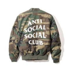 【美品】ASSC×アルファインダストリーズ  MA-1のサムネイル