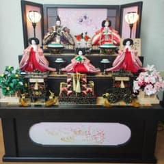 美品 吉徳大光 雛人形 ひな人形 五人飾り 三段飾り ライト付き 美品 吉徳大光 雛人形 ひな人形 五人飾り 三段飾り ライト付き - メルカリ