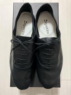 【新品未使用】レペット　ジジ　やぎ革　オックスフォードシューズ　メンズ 未使用】レペット ジジ やぎ革 オックスフォードシューズ メンズ