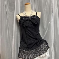 Axes 姫ロリ y2k coquette 00s キャミ ビックリボン - メルカリ