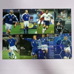 サッカー日本代表カード　小野伸二‼️ピカピカ 小野伸二 SPカード サッカー日本代表 ツインウエハース 金箔サイン