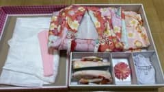 七五三 被布 着物セット♪着用画像ありのサムネイル