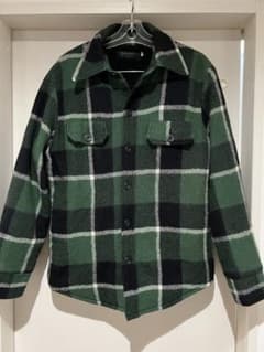 FAMOUZ フェイマス 裏原 裏ボアチェックシャツジャケット Mサイズ 