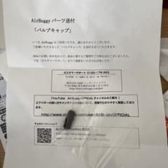 エアバギー　バルブキャップ　2個のサムネイル