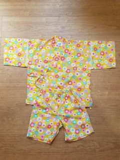 ミキハウス　甚平 女の子用　100㎝のサムネイル