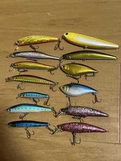 ミノー・プラグ 15個セット - メルカリ