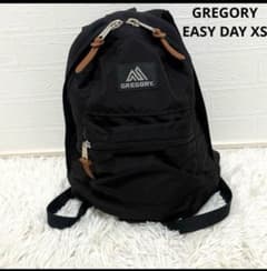 【美品】 グレゴリー イージーデイ XS ミニリュック ロゴ CORDURA 黒のサムネイル