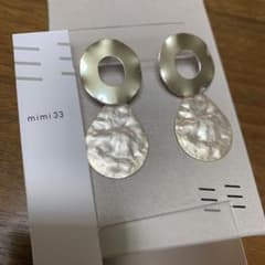 mimi33 ミミ　ピアス　シルバーのサムネイル