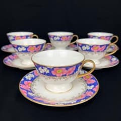 希少☆皇后雅子様 ご成婚記念 カップ&ソーサー 6客 フランクリンミント 