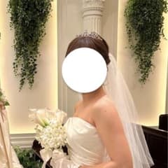 結婚式 ウェディング ティアラ ヘッドドレスのサムネイル