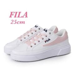 新品【FILA】フィラ　コートプランピーフェザリーV2 スニーカー　25cm