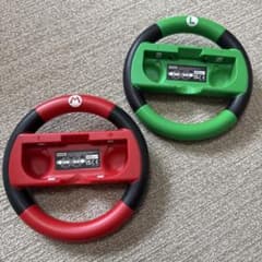 HORI Nintendo Switch マリオカート ハンドル 2個セットのサムネイル