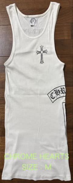 CHROME HEARTS リブ タンクトップ M 廃盤品 - メルカリ