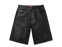 Supreme Leather Short Pants Black 25ssのサムネイル