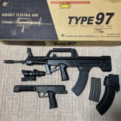 RS リアルソード製電動ガン　97式自動歩槍　TYPE97のサムネイル