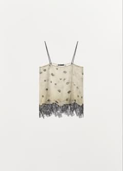 ZARA レース キャミソール トップス XS 新品未使用のサムネイル