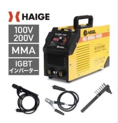 HG-MMA-140D 溶接機 インバーター 100V/200V対応 軽量 小型のサムネイル