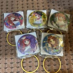 五等分の花嫁 ビッグ缶バッジ ストリートパーカーver. 全5種セット