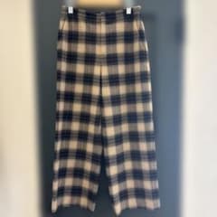 美品⭐︎パシオーネ⭐︎チェック柄 カジュアルパンツ