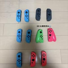 任天堂 Switch Joy-Con コントローラー 12個セット ジャンク品のサムネイル