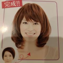 坂巻哲也プロデュース　ヘアコサージュ　フルウィッグ　セミロング　ナチュラルライトのサムネイル